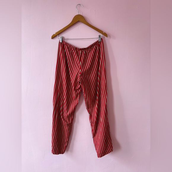 Lauren Ralph Lauren Red Striped Pajama Set - Picture 10 of 13